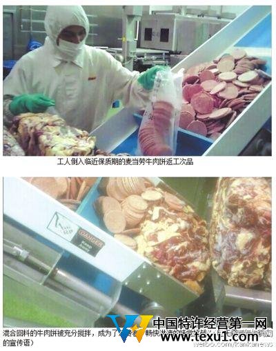 麥當勞肯德基供應商使用過期肉 優先供中國市場